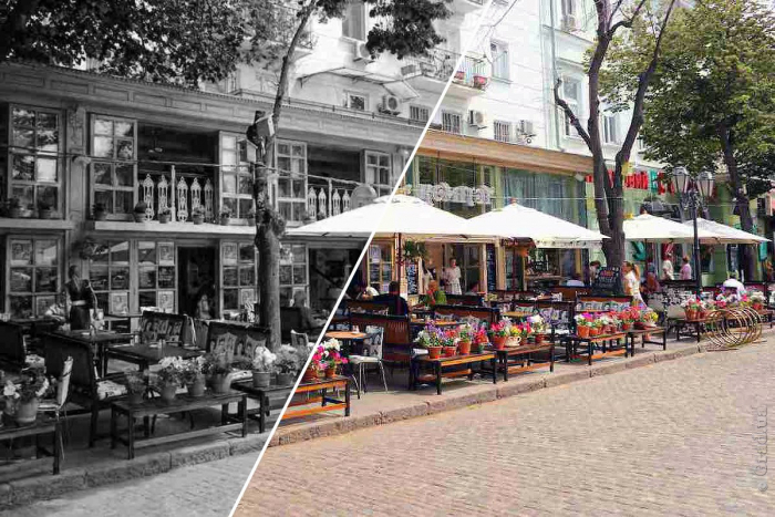 О «тротуарных» кафе и ресторанчиках Одессы