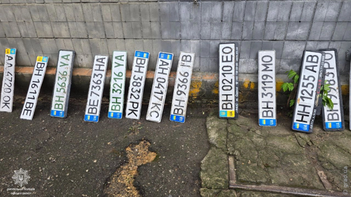 потерянные номерные знаки