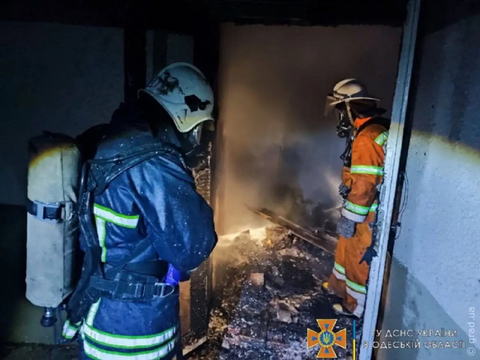В Одесской области во время пожара погиб человек