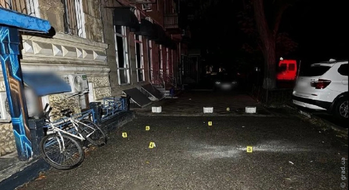 взрыв в центре Одессы