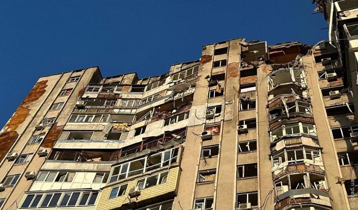 пострадавшая многоэтажка в Одессе