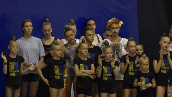 В Одесі пройшли змагання з художньої гімнастики