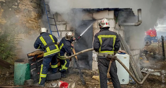 На Одещині вогнеборці  врятували житловий будинок від вогню