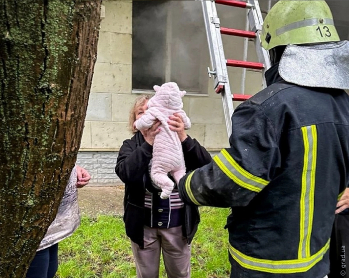 пожар в Беляевке
