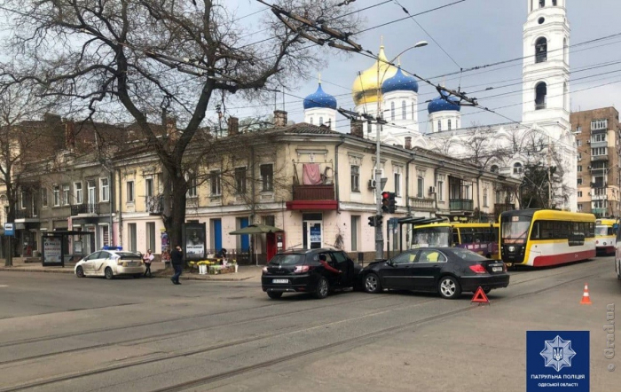 В ДТП в центре Одессы пострадал ребенок