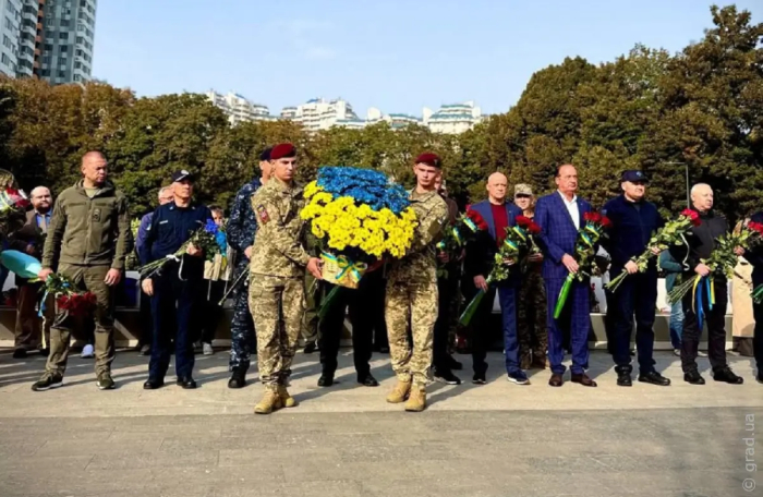 В Одессе отмечают День защитников и защитниц  