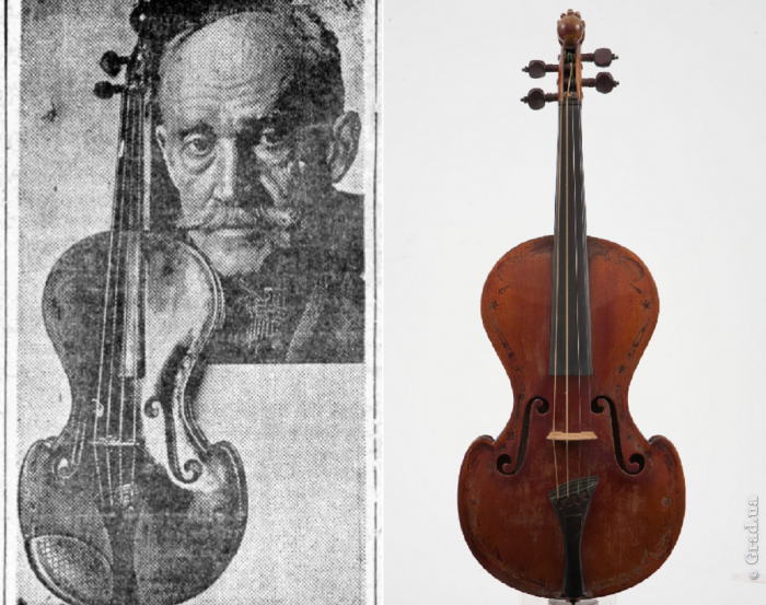 Лев Добрянский и его скрипка