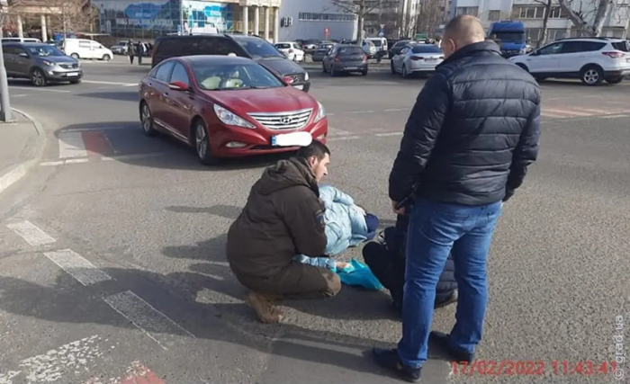 Женщина пострадала в результате ДТП в Черноморске