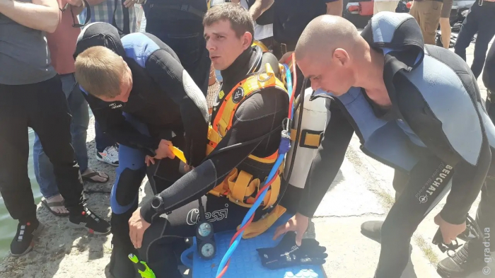 Планові навчання одеські рятувальники провели на морі