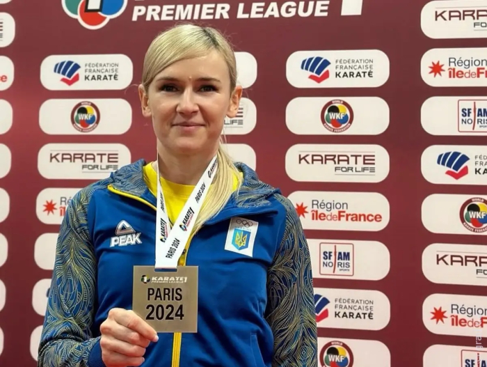 Каратистка из Черноморска стала призером турнира Премьер-лиги в Париже