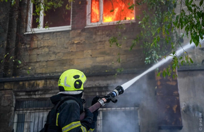 пожар на Балковской