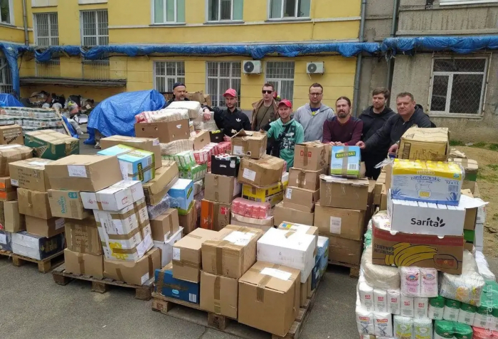 В Одессу доставили гуманитарную помощь из Польши