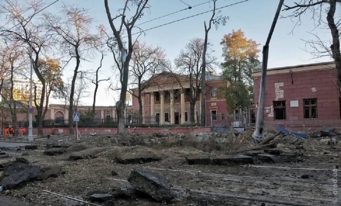 В Одесі внаслідок ракетного удару постраждав художній музей