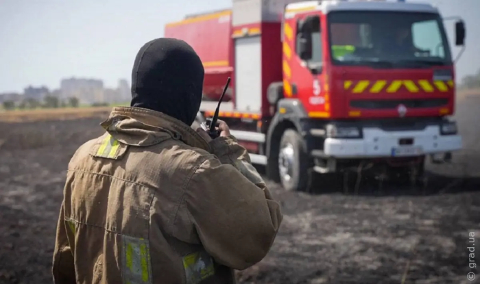 В пожаре в Одесской области пострадала женщина