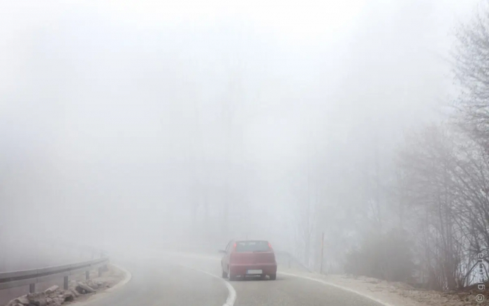 Інформація для водіїв: на Одещині очікується густий туман