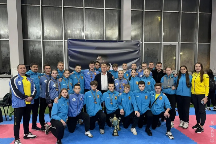 Чемпионат Украины: одесские каратисты везут домой золото