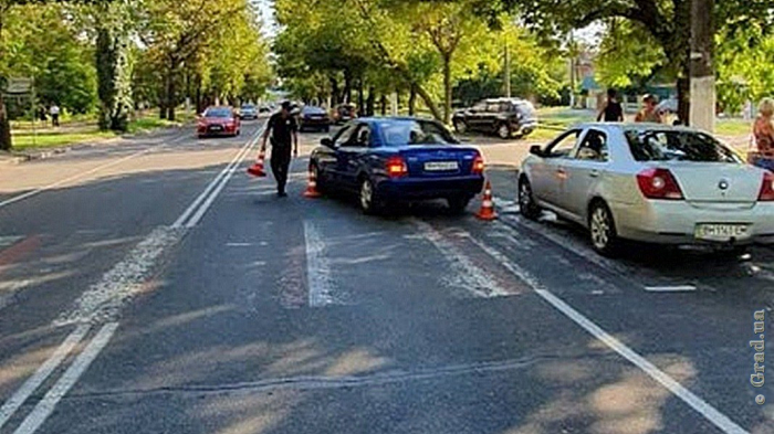 В Одессе пешеход попал под колеса иномарки