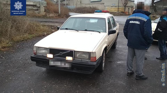 В Одессе полицейские оперативно вернули потерпевшему угнанный автомобиль