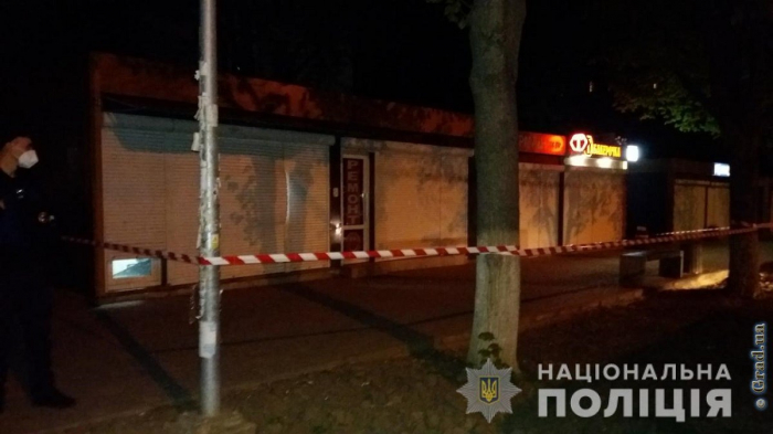 В Одессе взорвали торговый павильон