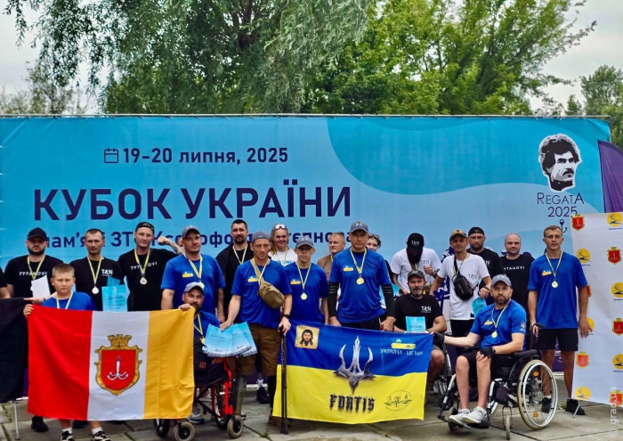 Одесские спортсмены на Кубке Украины по гребле на ялах