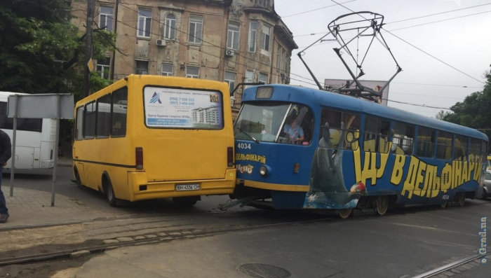 В Одессе не ходят трамваи пяти маршрутов