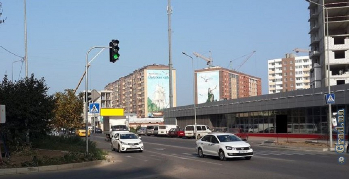 На поселке Котовского установлен новый светофор
