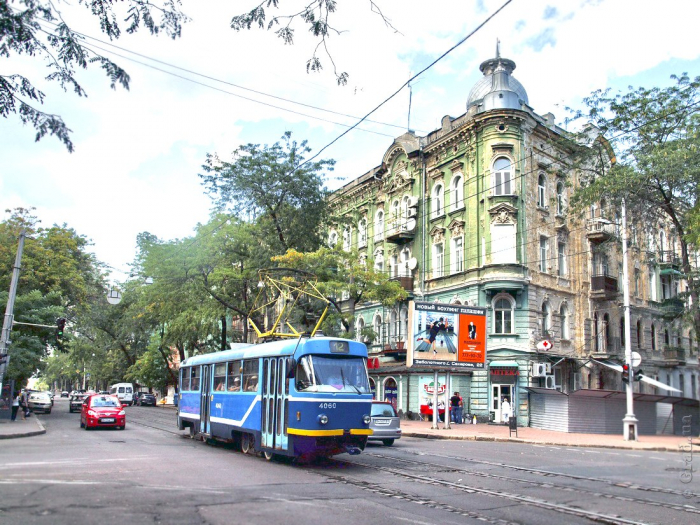 Одесский трамвай №12
