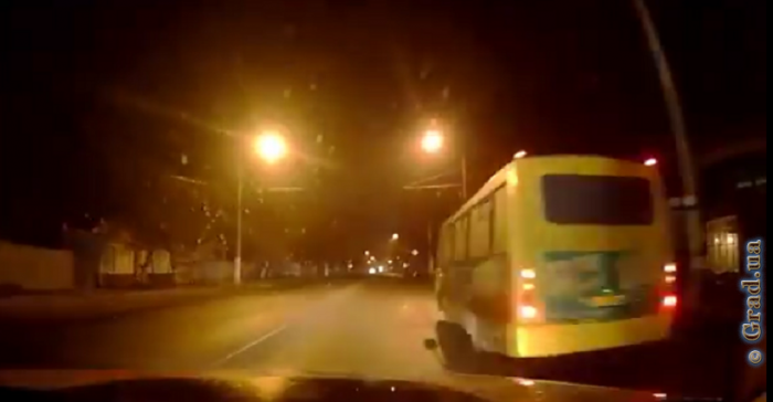 В Одессе задержали пьяного водителя маршрутки