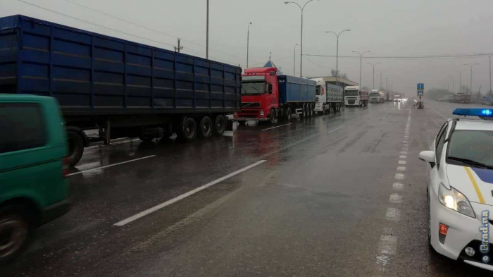 киевская трасса, грузовой транспорт