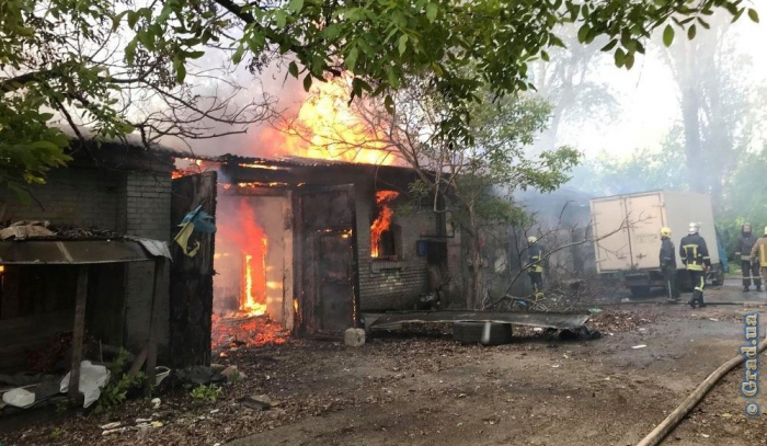 Подробности утреннего пожара в Одессе