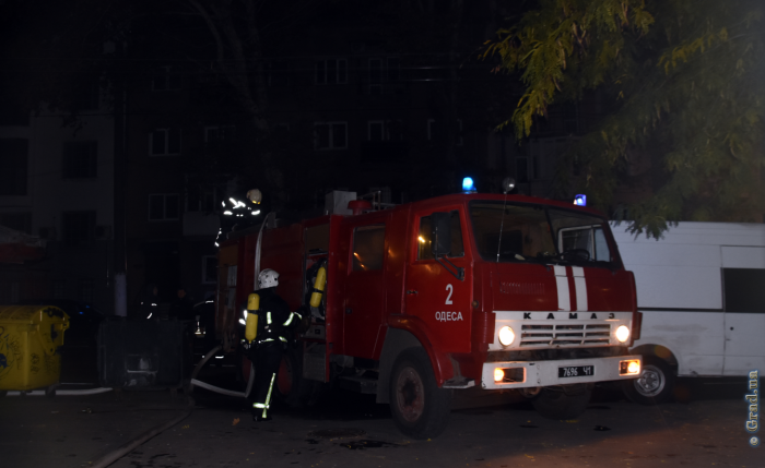 Пожар в центре Одессы: погиб хозяин квартиры