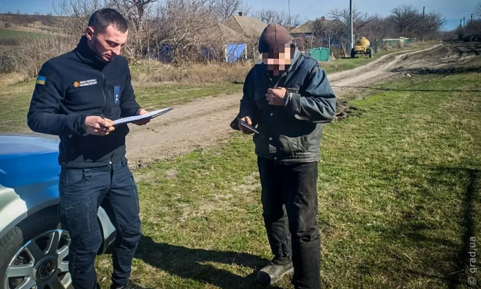 В Одесской области оштрафован поджигатель
