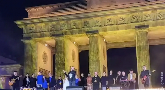 Благотворительный концерт в Берлине в поддержку Украины