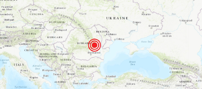 землетрясение в Одессой области