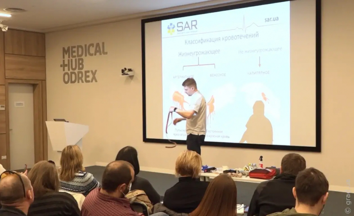 В Одессе действуют курсы первой медицинской помощи для всех желающих