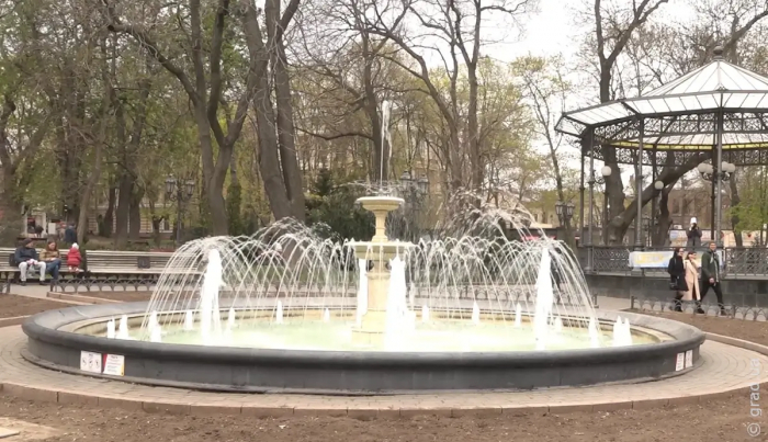 Апрель в Одессе – месяц фонтанов
