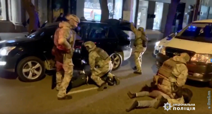 Одесские полицейские задержали банду грабителей