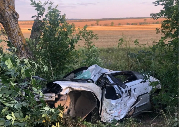 ДТП в Одеській області: водій загинув, двох пасажирів госпіталізовано