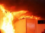 В Овидиополе горел двухэтажный дом