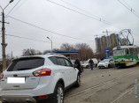 В Одессе не разъехались автомобили