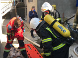 В Одессе горела квартира: хозяйку госпитализировали