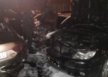 В Одессе ночью горели четыре автомобиля