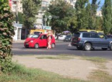 Аварийная пятница: в Крыжановке не разъехались автомобили (фото)