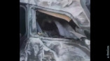 В Одессе трамвай раздавил легковой автомобиль