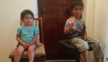Трое маленьких детей просили милостыню в Одессе