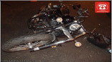 В центре Одессы в ДТП пострадала водитель мотоцикла