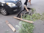 Осторожно: на ул.Паустовского провал на проезжей части (фото)