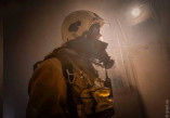 В Черноморске произошел пожар: пострадал 66-летний мужчина