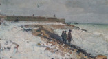 Картина А. Ацманчук. Пляж Ланжерон