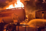 Чотири вантажних автомобілі горіли в Одеській області